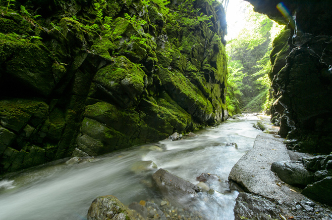 石沢渓谷