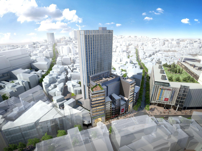 道玄坂通 dogenzaka-dori