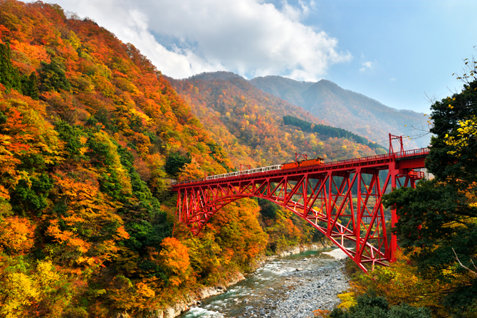 黒部峡谷トロッコ電車