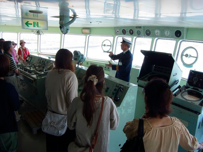 （画像提供：函館市青函連絡船記念館 摩周丸）