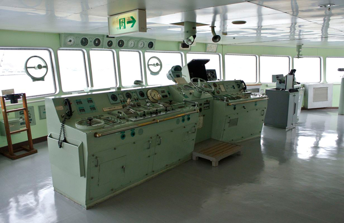 （画像提供：函館市青函連絡船記念館 摩周丸）