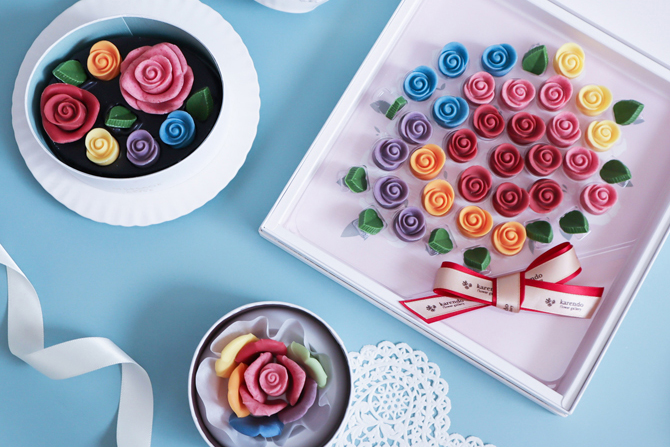 お菓子でできた花束を贈ろう！スイーツブーケ・フラワーボックスが