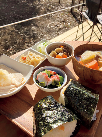 森のあそびば・森のごはん