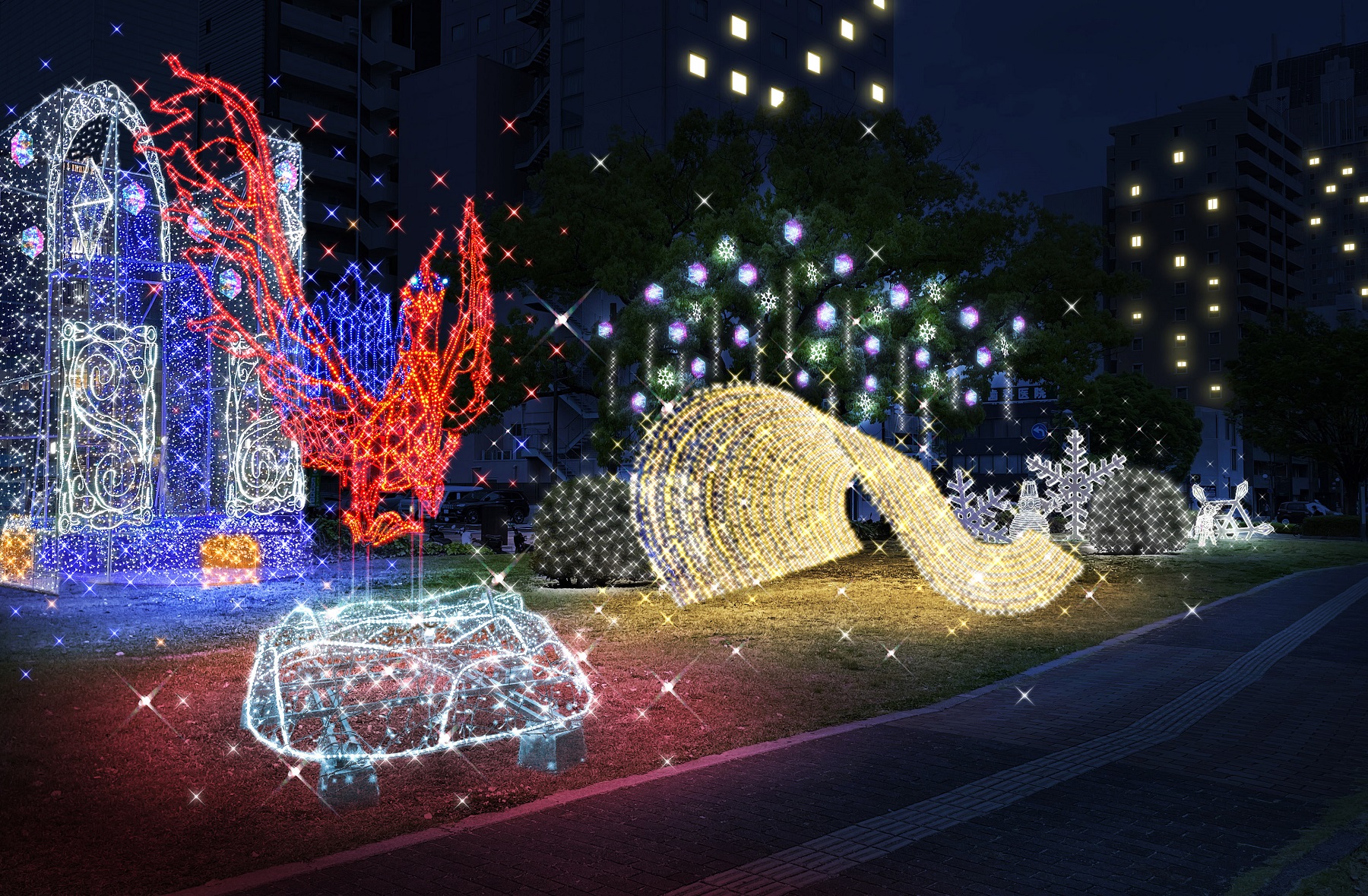 中国・四国】イルミネーションスポット12選！冬デートやドライブにも