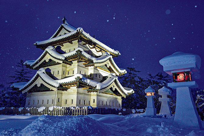 弘前城雪燈籠まつり