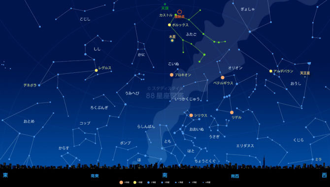 ふたご座流星群