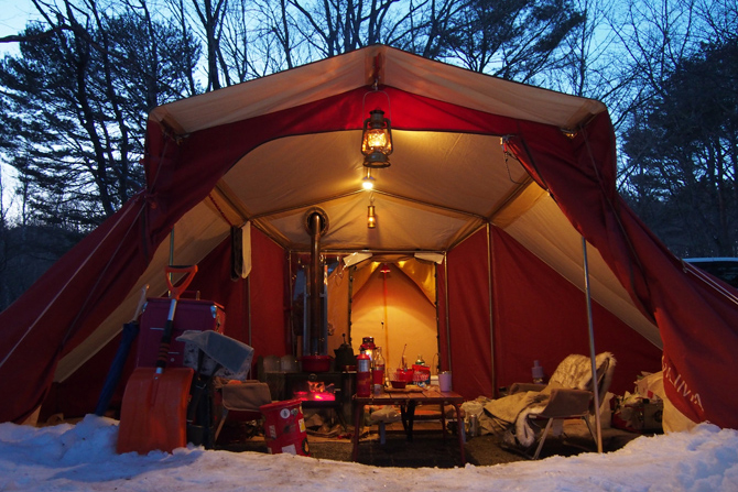 Snap-on キャンプテント 赤 11F4DDB9-ED1D-4AFC-8E24-