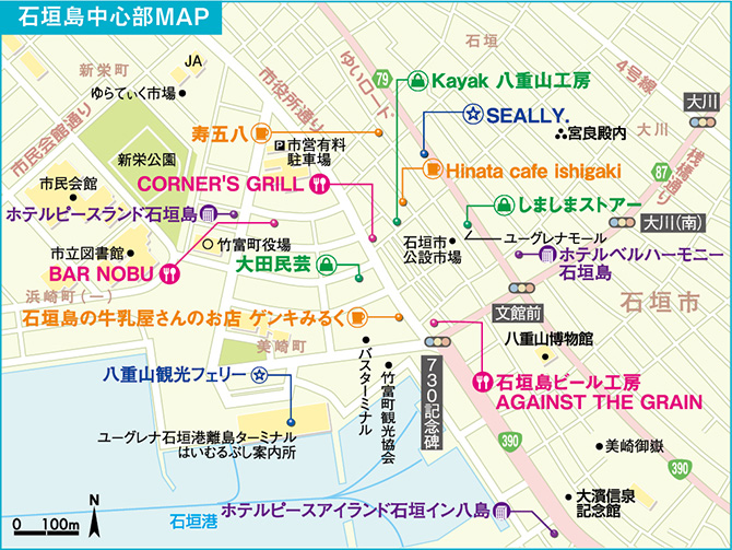 石垣島マップ