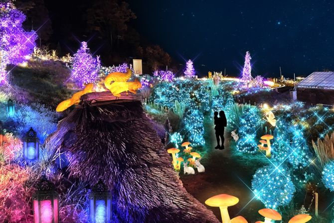 観光庭園 ローザンベリー多和田「HIKARIUM 2025(ヒカリウム)」