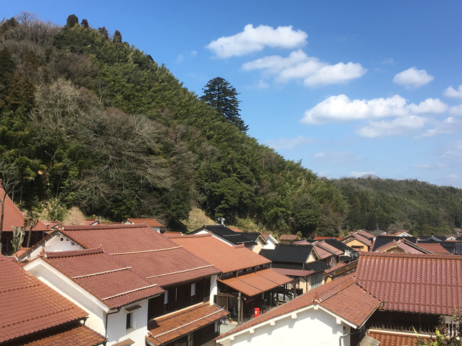 大森の町並み