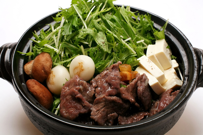 鯨のハリハリ鍋
