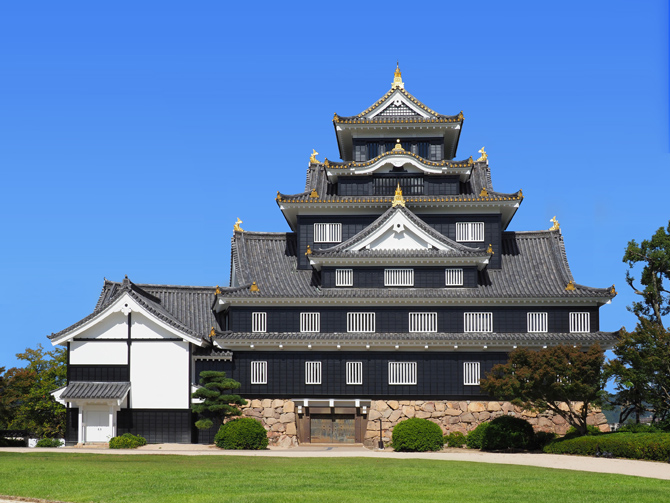 岡山城