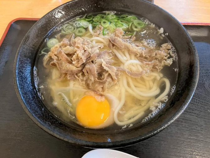 細うどん