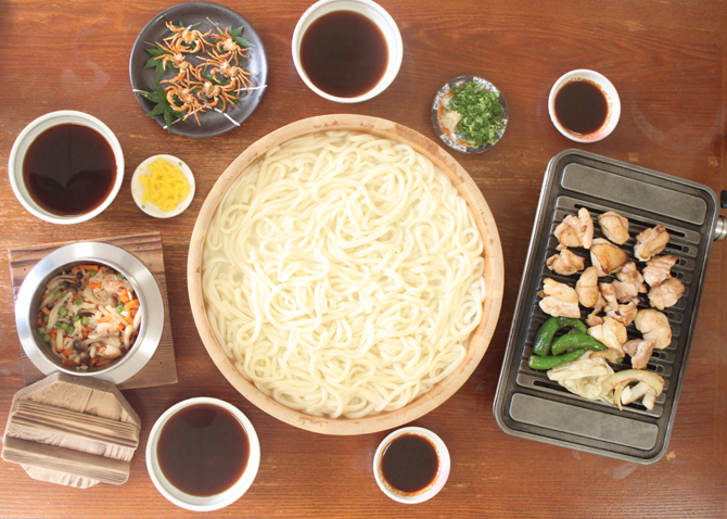 たらいうどん