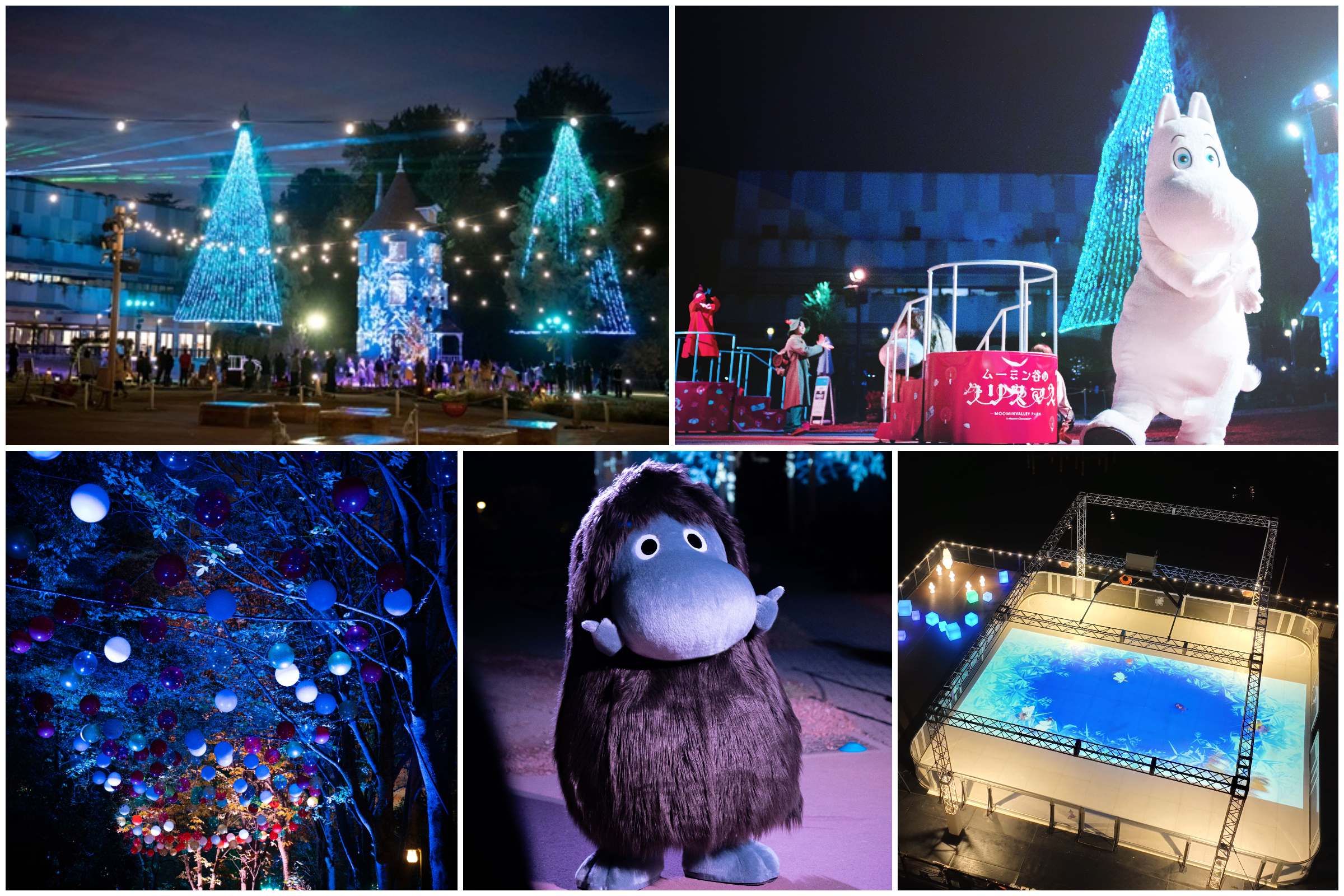 ムーミン谷のクリスマス width=