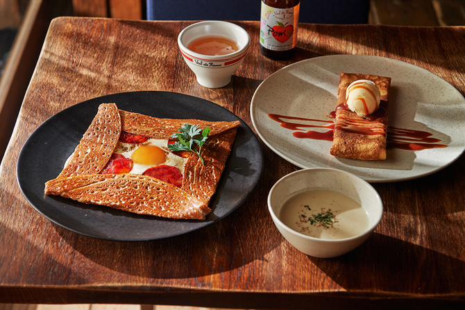 カフェ クレープリー ル ブルターニュ