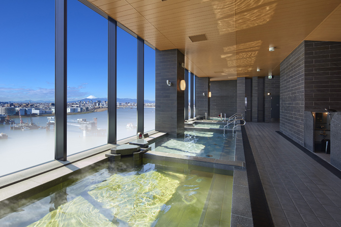 泉天空の湯 羽田空港