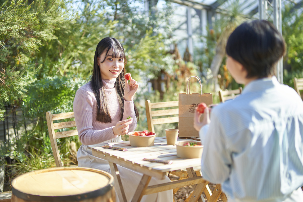 京成バラ園「オズの国のストロベリーハント」