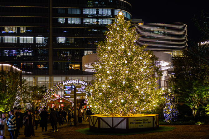 麻布台ヒルズ クリスマスマーケット 2025