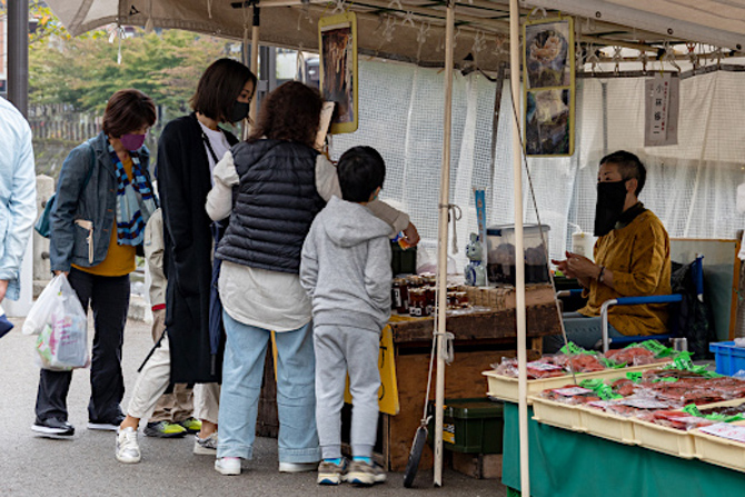 飛騨高山宮川朝市