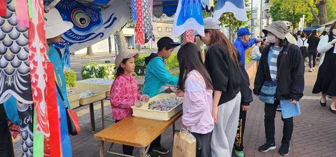 備前岡山京橋朝市