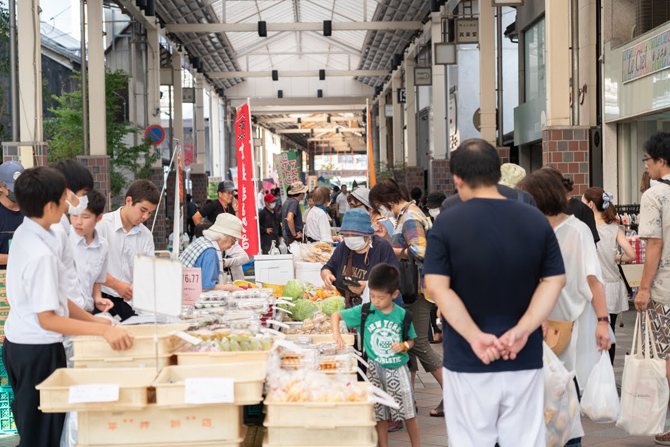 高梁川流域「倉敷三斎市」