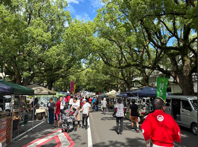 いっちゃが宮崎・楠並木朝市