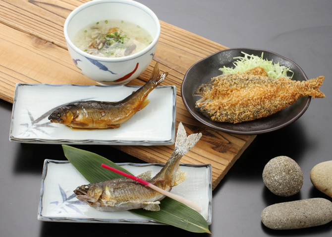 鮎料理