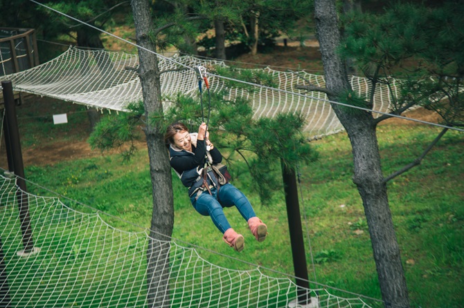 初島アドベンチャーSARUTOBI