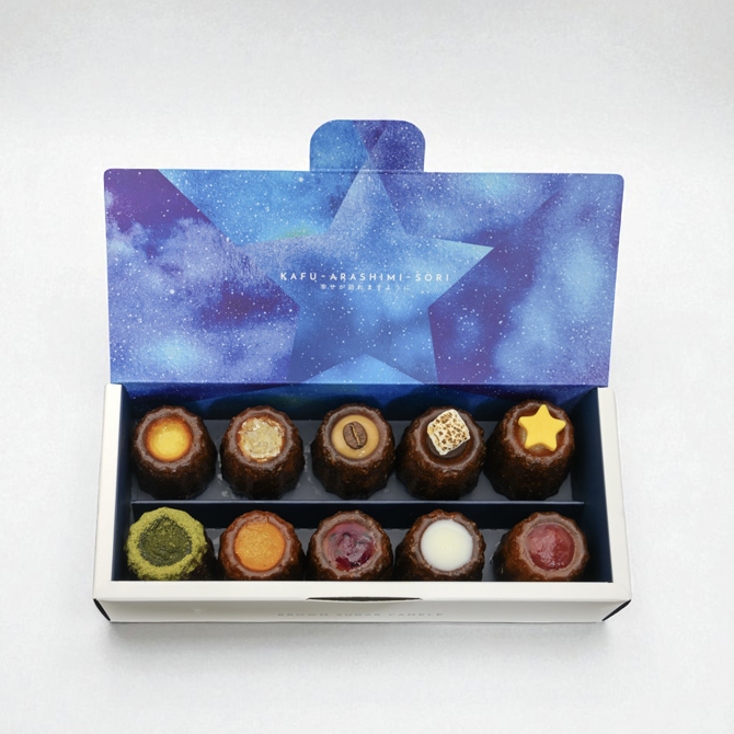 黒糖カヌレ ほうき星