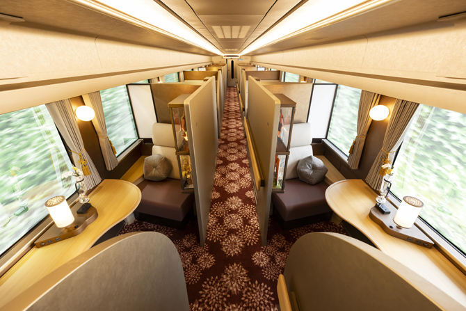 JR西日本　観光列車「はなあかり」