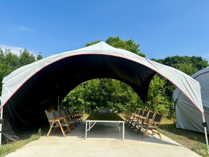 花博記念公園鶴見緑地 バーベキュー場・緑のせせらぎ東側バーベキュー広場