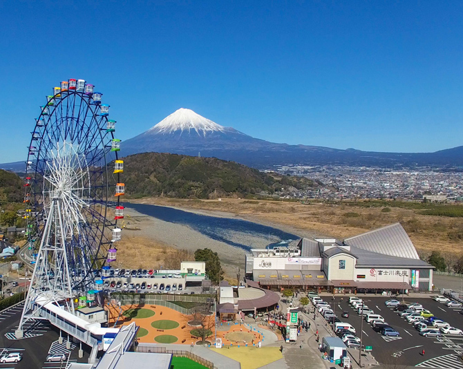 道の駅 富士川楽座