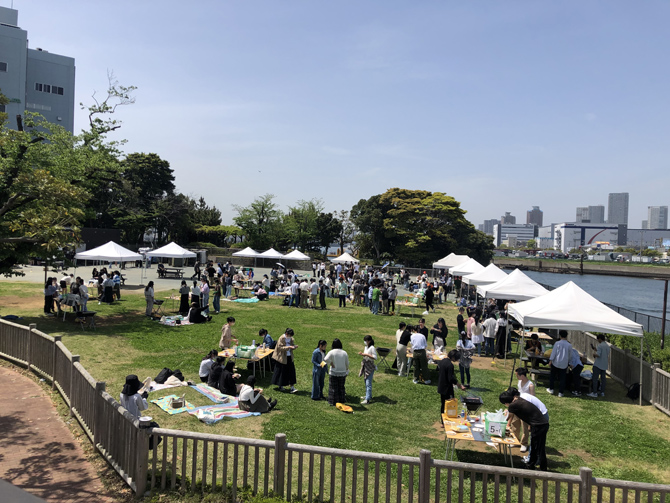 東京都立新木場公園 バーベキュー広場