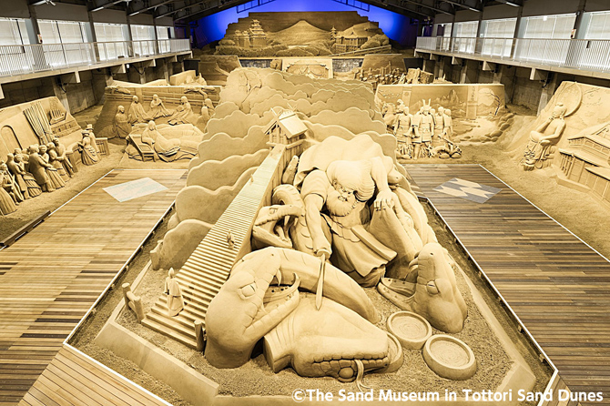 鳥取砂丘 砂の美術館