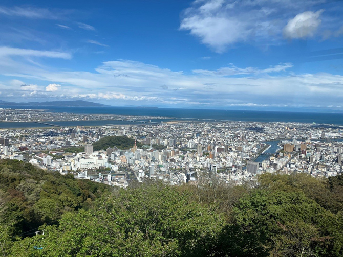 徳島市眉山ロープウェイ