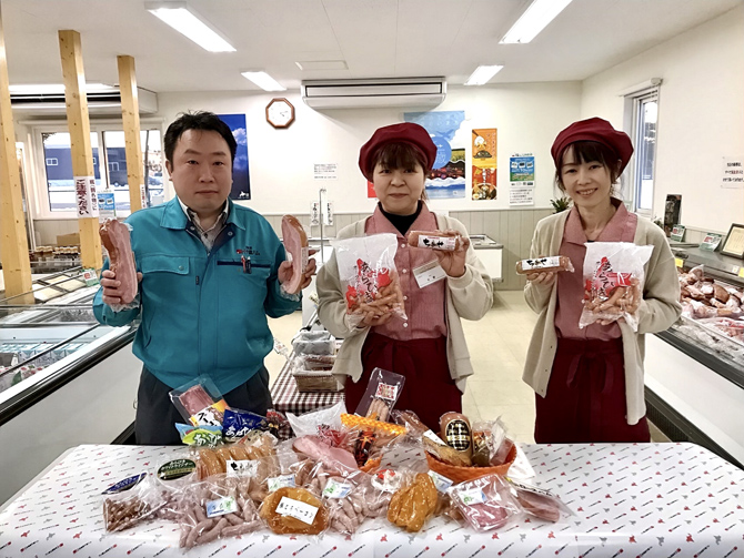 北海道千歳ハム 工場売店
