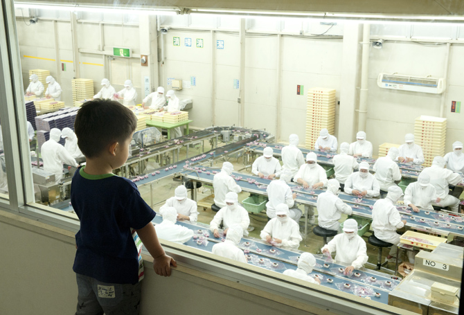 桔梗信玄餅 工場テーマパーク
