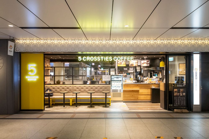 5 CROSSTIES COFFEE グランスタ東京