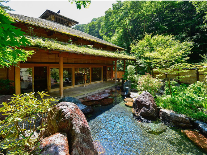 法師温泉 長寿館
