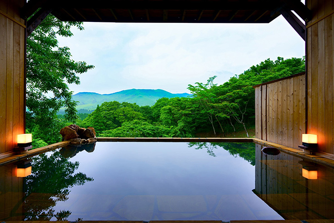 天空の湯 天河山荘