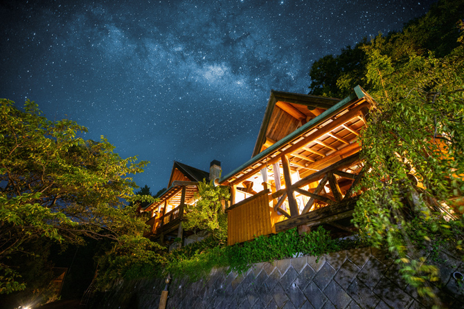 自然の中の一軒宿 星ヶ山
