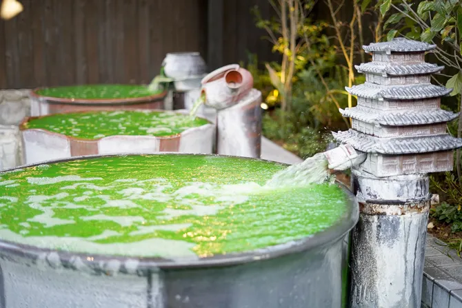 西尾温泉 茶の湯