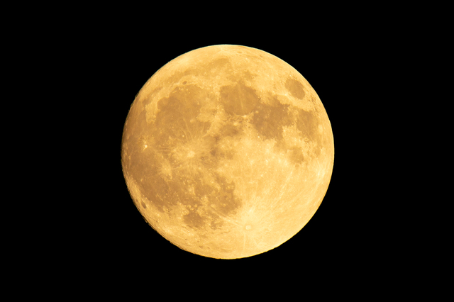 十五夜の月