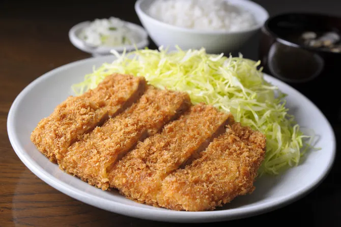勝烈庵 馬車道総本店「勝烈定食」