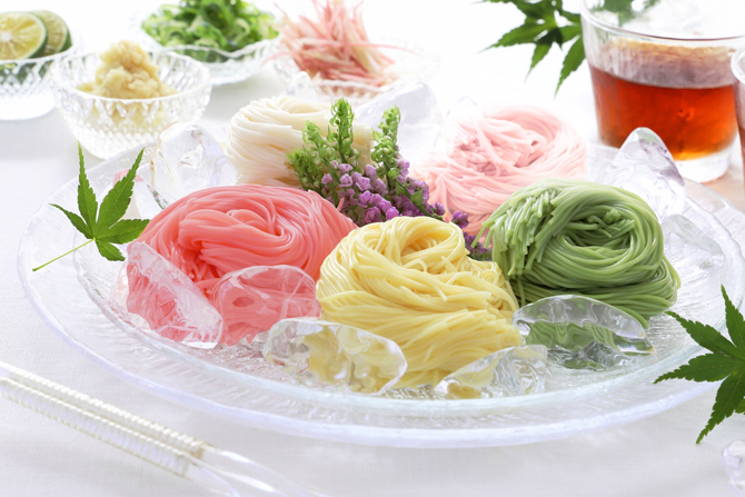 そうめん流し流舞