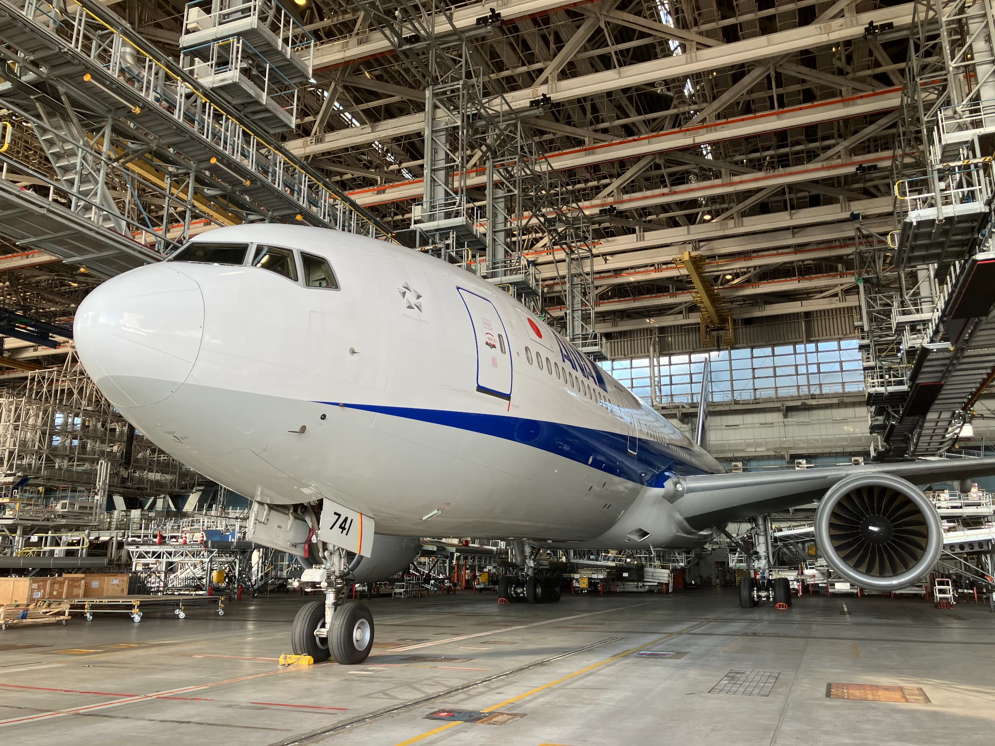ANA Blue Hangar Tour