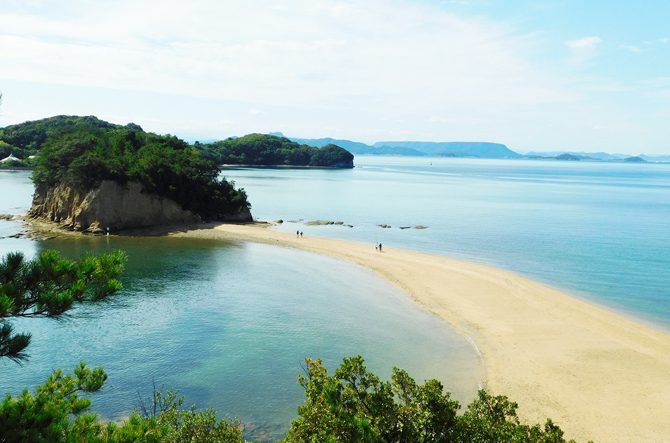 【香川・小豆島】「エンジェルロード」の現れる時間帯などを紹介!観光やデートにおすすめ